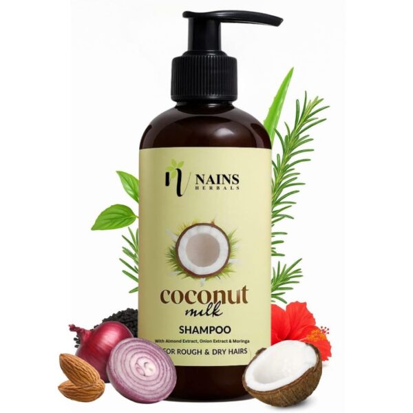 Coconut Milk shampoo For Rough Dry Hairs - Image 9