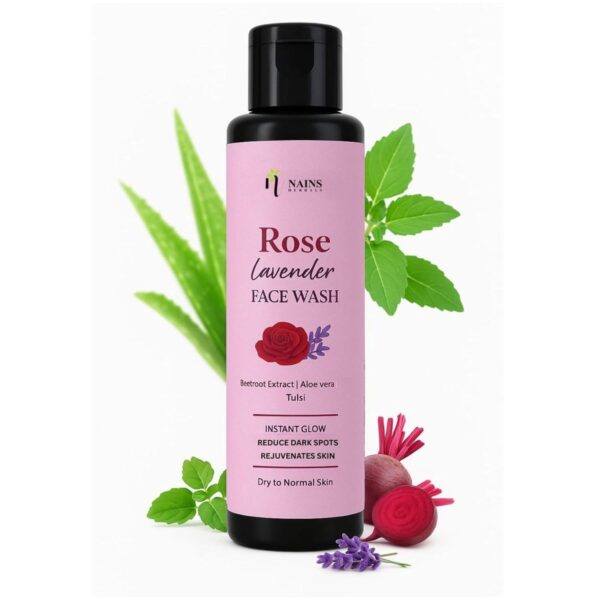 Rose Lavender Facewash - Image 10