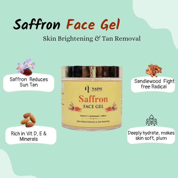 Saffron Face gel - Image 9