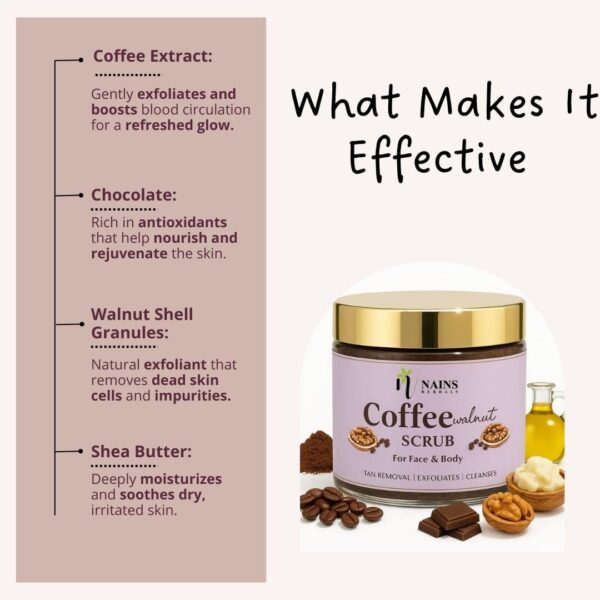 Coffee Chocolate Face scrub - Image 7