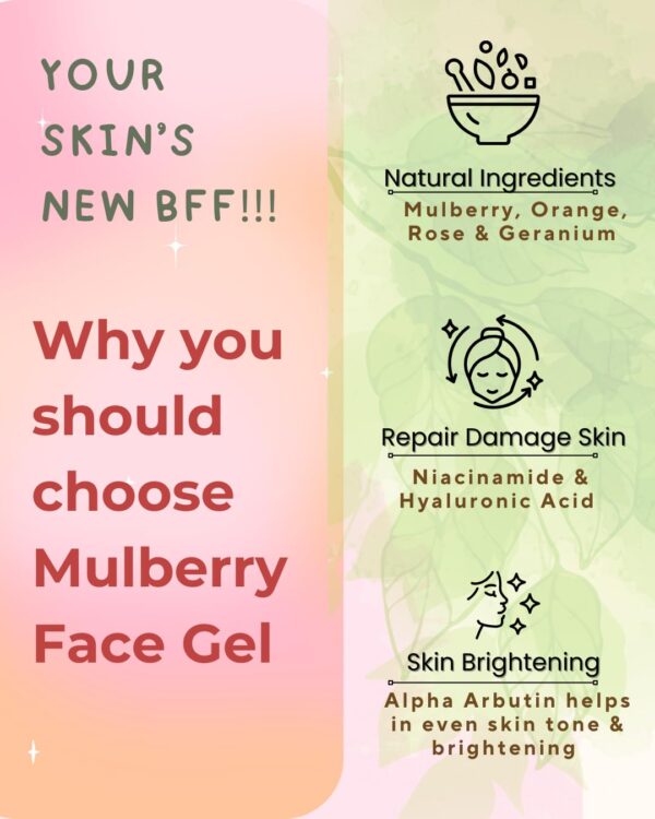 Mulberry Face Gel - Image 8