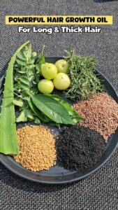 Best Ayurvedic Hair Oil for Hair Growth & Hair Fall