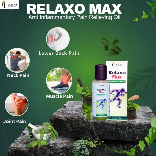 RelaxoMax Anti Inflammatory Pain Relief Oil - Image 4