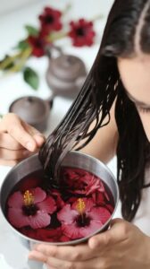 Hibiscus for Healthy Hair