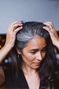 Premature grey hair treatment naturally