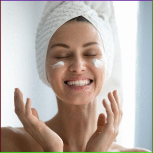 glowing skin in winter