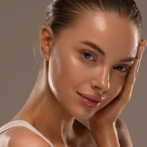 glowing skin in winter