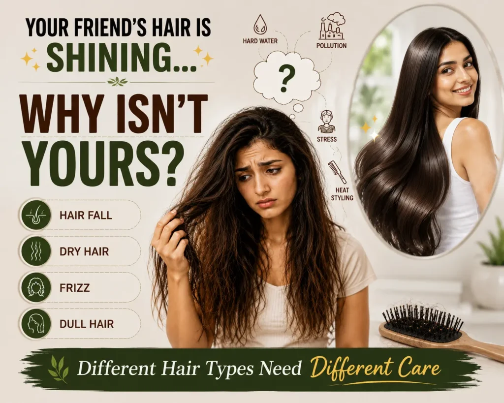 Best Hair Oil for Hair Type showing different results for different hair types